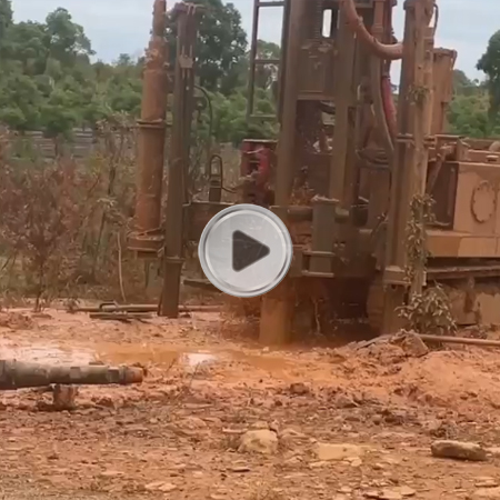 農(nóng)田灌溉井打井視頻